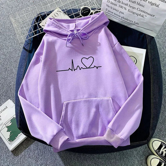 Cozy & Stylish Warm Female Hooded Tops – Perfect for Every Season Beauty hair & fashionfj