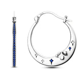 New 925 Sterling Silver Hoop Earrings Butterfly Hot Air Balloon Studs Drop Earring For Women Fashion Birthday Party Jewelry Gift Beauty hair & fashionfj