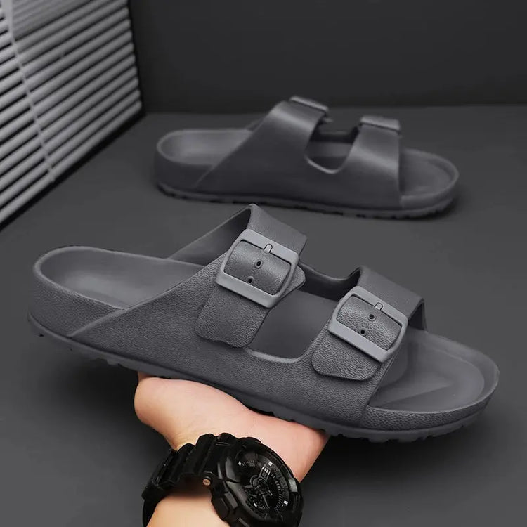 Slippers for Men and Women, Waterproof, Non-Slip, Thick-Soled, Wear-Resistant, Soft-Soled, Comfortable, Casual Sandals Beauty hair & fashionfj