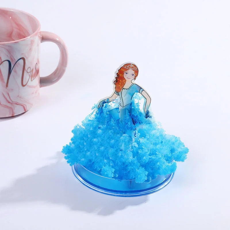 Magic Christmas Tree Magical Growing Tree Crystal Sakura Mini Tree Paper Tree Blossoming Xmas Gift Educational Toys DIY Kid Toy