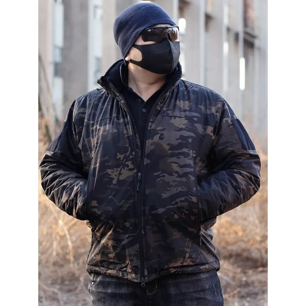 Winter Jacket Tactical Down Jackets for Men Winter Warm Waterproof Windbreakers Hunting Hiking Parkas Coat