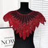 Sparkling Sequin Bead Feather Patches for Wedding Dress DIY - Tulle Fabric Applique Waistbands Shoulder Decor Skirts Accessories Beauty hair & fashionfj