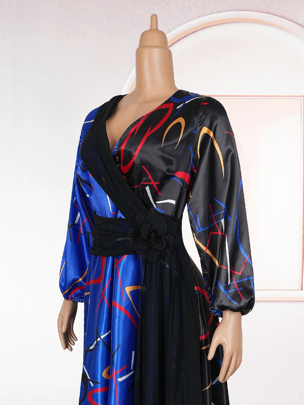 Plus Size African Party Long Dresses for Women 2025 New Dashiki Ankara Print Evening Gowns Turkey Outfits Robe Africa Clothing