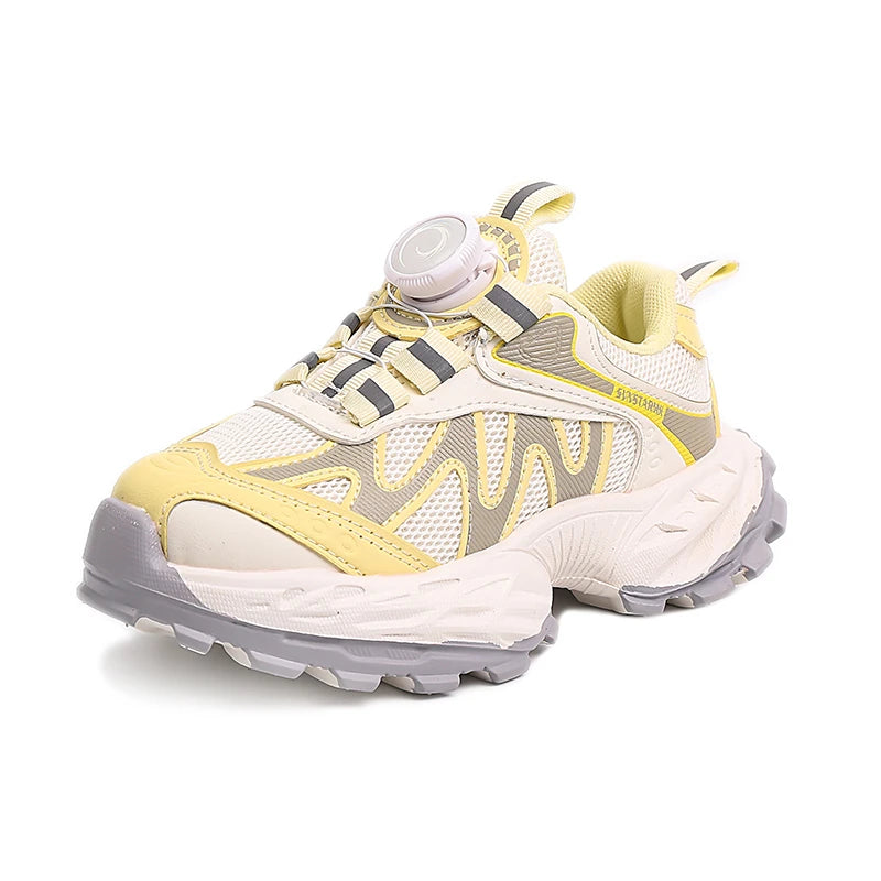 Kids Sneakers for Girls Fashion Sports Shoes for Toddlers Breathable Non-slip Children School Running Shoes for Boys Versatile