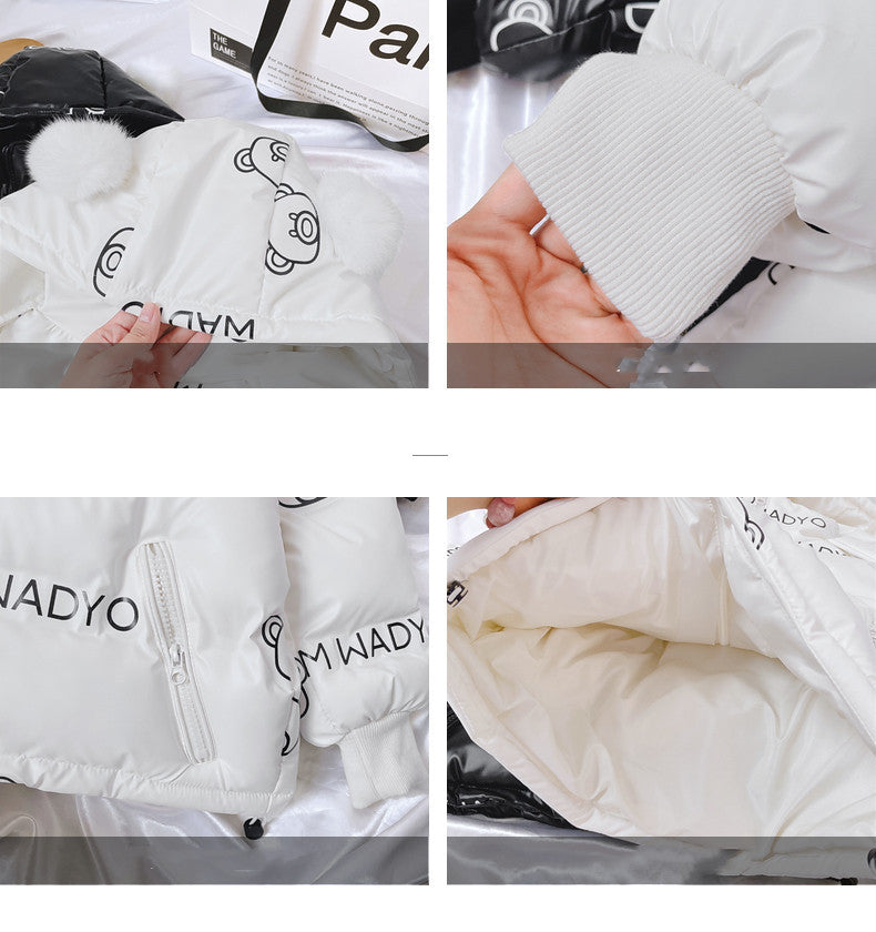 Children's Winter Disposable Padded Jacket Beauty hair & fashionfj