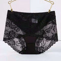 Mid-high-waist Lace Panties For Ladies Sexy Beauty hair & fashionfj