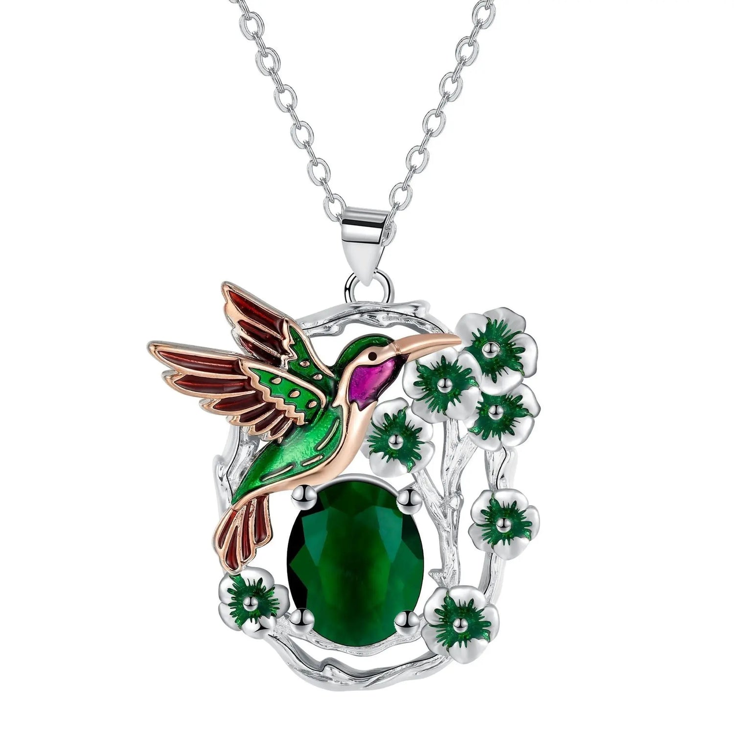Hummingbird Necklace Women&
