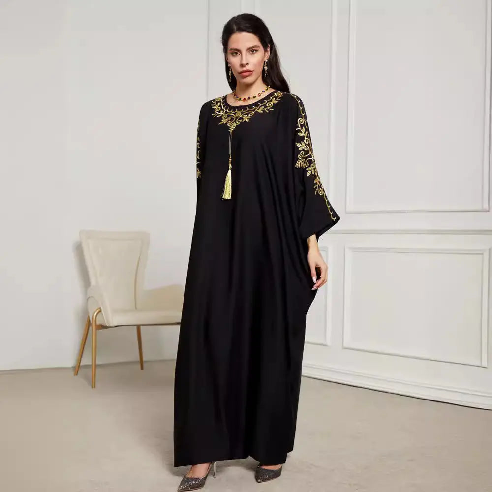 Fashionable Elegant Blouse Embroidered Dress Beauty hair & fashionfj