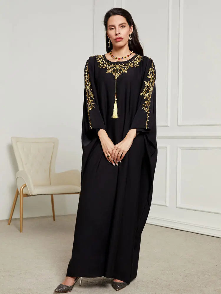 Fashionable Elegant Blouse Embroidered Dress Beauty hair & fashionfj