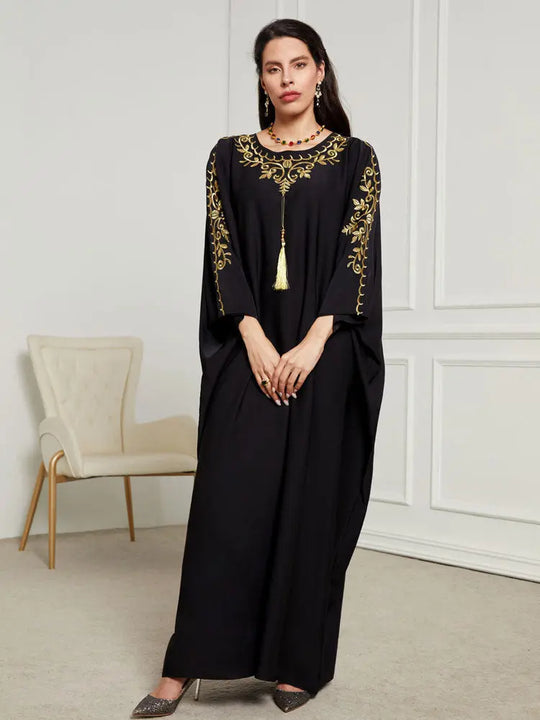 Fashionable Elegant Blouse Embroidered Dress Beauty hair & fashionfj