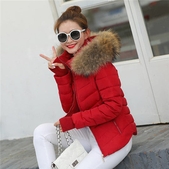 Brown Women'S Parka Jacket Winter Jacket Womens Parkas Beauty hair & fashionfj