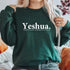 Vintage Yeshua Christian Sweatshirt Christian Apparel Faith Beauty hair & fashionfj