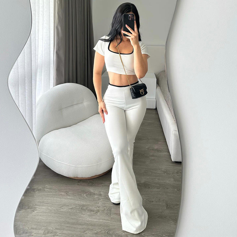 Comfortable Low Waist Elastic Navel Slightly Pull Slimming Suit Beauty hair & fashionfj
