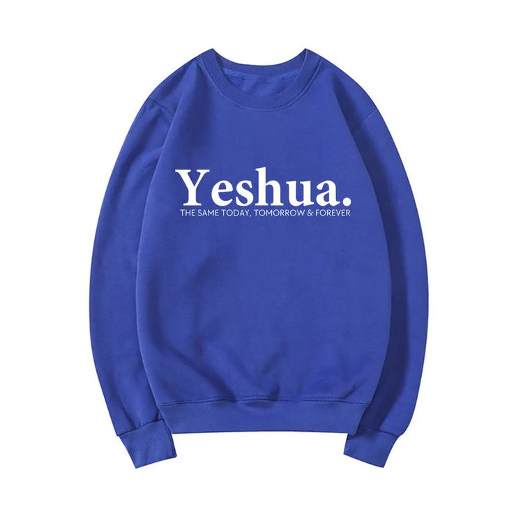 Vintage Yeshua Christian Sweatshirt Christian Apparel Faith Beauty hair & fashionfj