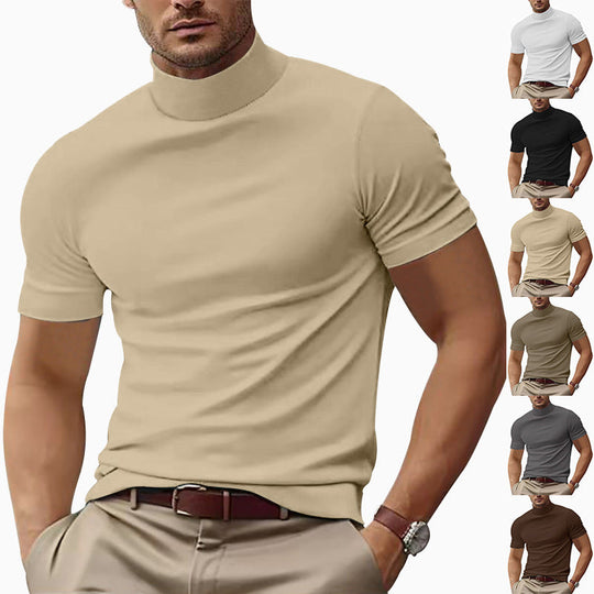 Summer New Men's Casual T-shirt Beauty hair & fashionfj