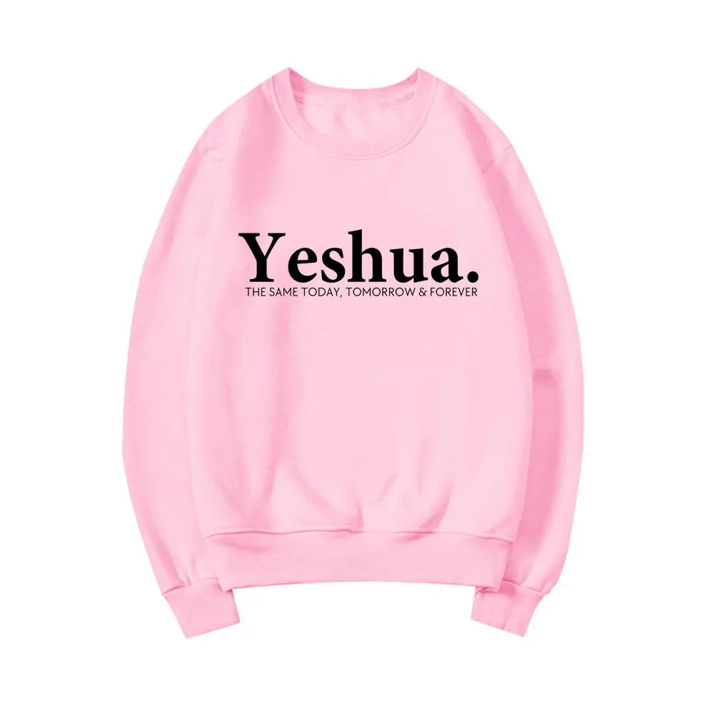 Vintage Yeshua Christian Sweatshirt Christian Apparel Faith Beauty hair & fashionfj
