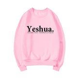 Vintage Yeshua Christian Sweatshirt Christian Apparel Faith Beauty hair & fashionfj
