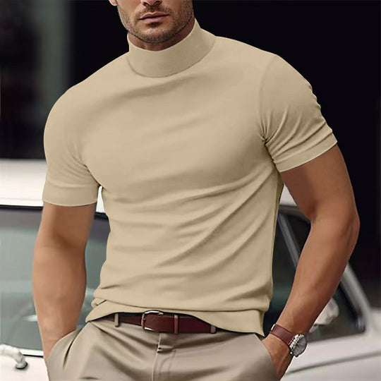 Summer New Men's Casual T-shirt Beauty hair & fashionfj