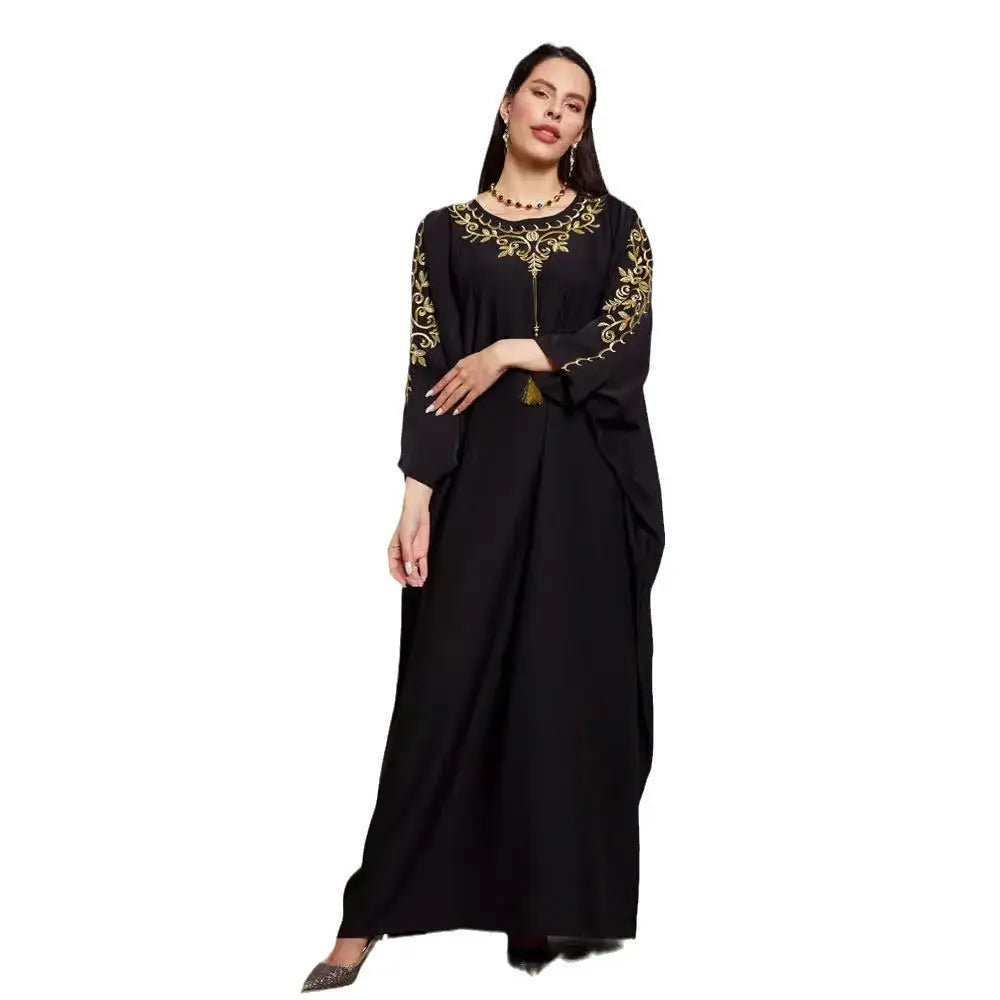 Fashionable Elegant Blouse Embroidered Dress Beauty hair & fashionfj
