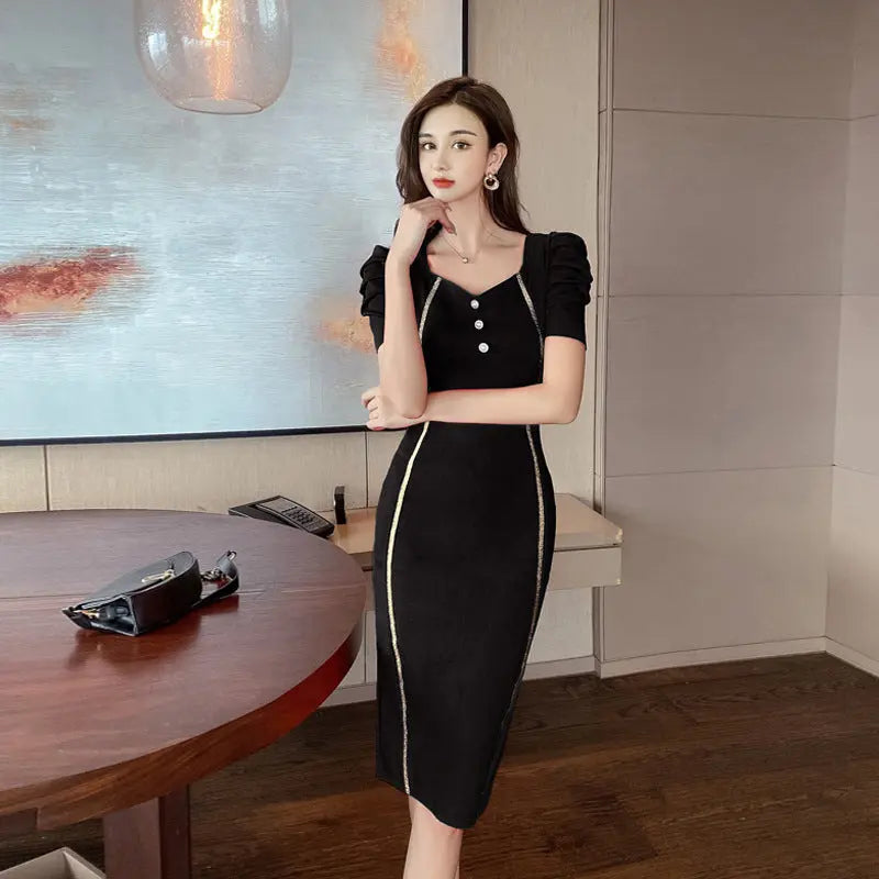 Women's New Summer Waist Fashion Dress Beauty hair & fashionfj