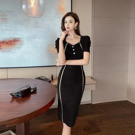 Women's New Summer Waist Fashion Dress Beauty hair & fashionfj