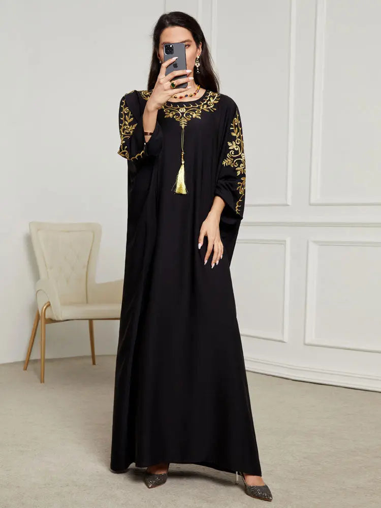 Fashionable Elegant Blouse Embroidered Dress Beauty hair & fashionfj