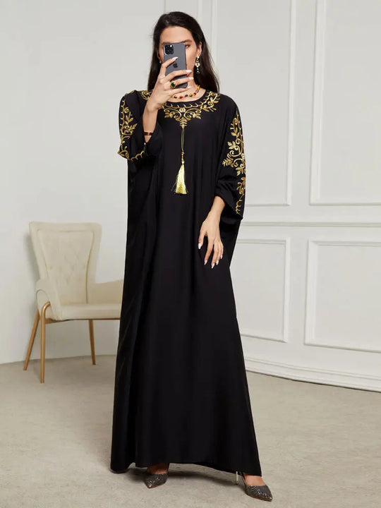 Fashionable Elegant Blouse Embroidered Dress Beauty hair & fashionfj