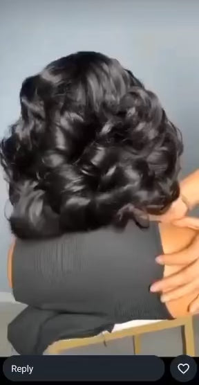 Human hair wig